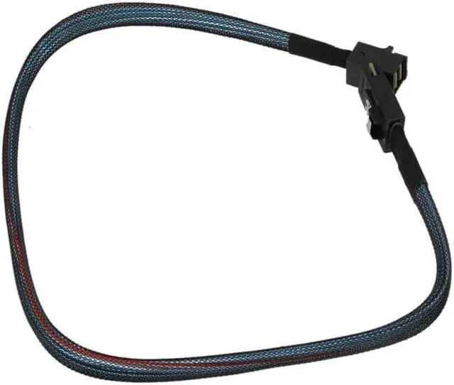 Alt view image 2 of 4 - 0.5m 12Gbps High Speed MINI SAS SFF 8643 to SFF-8087 Data Cable Blue