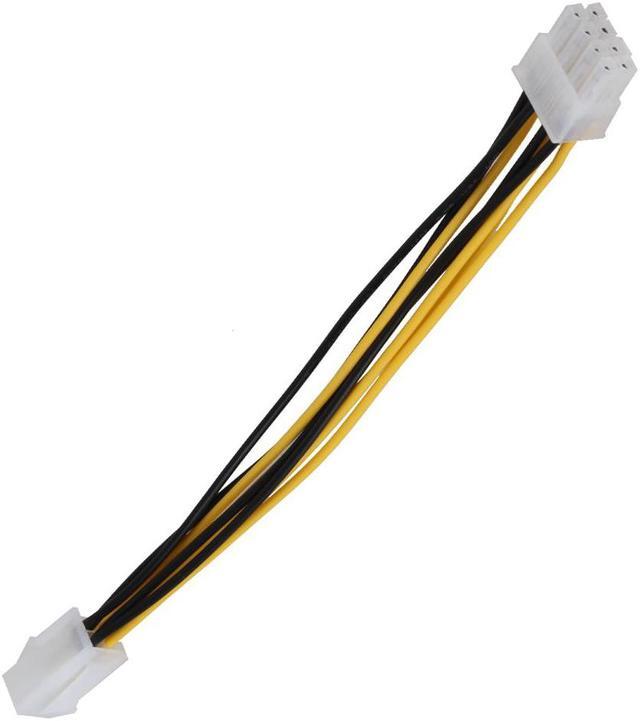 Alt view image 3 of 6 - 5 x ATX 12V EPS CPU Power Cable 4 Pin Male to 8 Pin Female For PC Computer