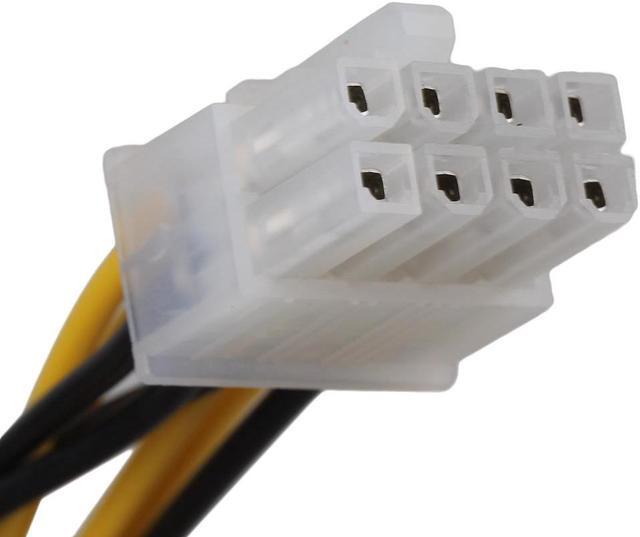 Alt view image 6 of 6 - 5 x ATX 12V EPS CPU Power Cable 4 Pin Male to 8 Pin Female For PC Computer