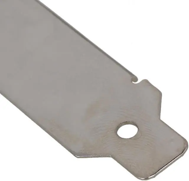 Alt view image 4 of 6 - 10 x Computer PC Stainless Steel Blank Slot PCI Bracket Cover Plate with Screws
