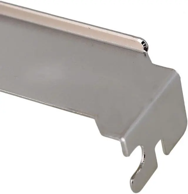 Alt view image 6 of 6 - 10 x Computer PC Stainless Steel Blank Slot PCI Bracket Cover Plate with Screws