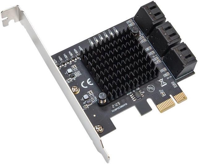 Main image of 6 Port SATA III to PCIe 3.0 x1 NON-RAID Expansion Card