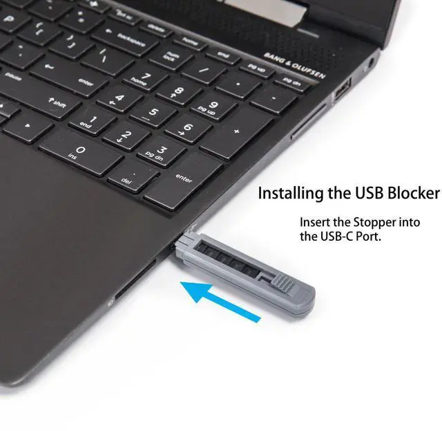 Alt view image 3 of 17 - 6 Piece USB-C Type-C Port Blocker with Removal Tool