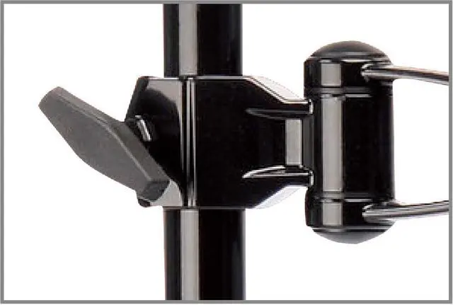 Alt view image 2 of 7 - Premium Aluminum Single Monitor Stand, Swivel VESA Mount with C Clamp for Computer Screens SY-MST66002