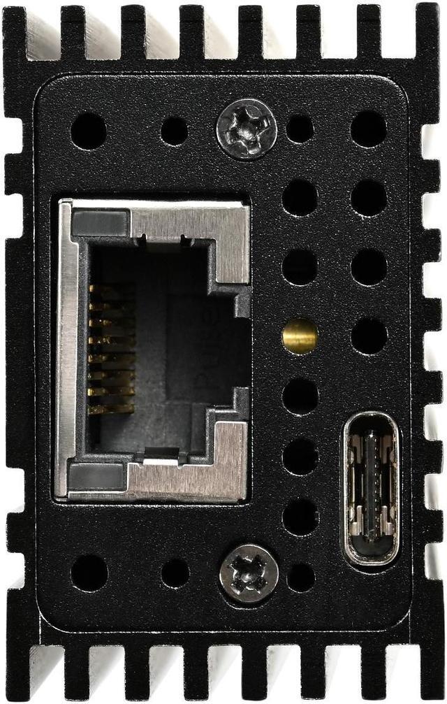 Alt view image 3 of 6 - USB 4.0 Type-C (Compatible to Thunderbolt 3) 10G Ethernet Adapter, For High-Speed Network Connections, RJ45 port supports 10Gb/s, 5Gb/s, 2.5Gb/s, 1Gb/s and 100Mb/s Base-T, Ideal for Mac Mini
