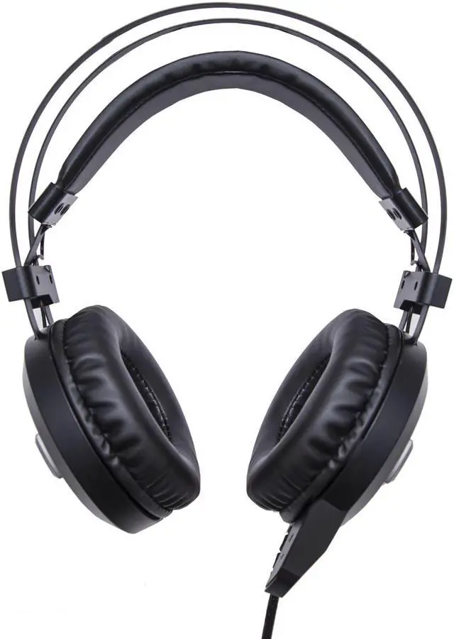Alt view image 4 of 12 - Gamestergear Falcon Over The Ear Stereo Pc Gaming Headset With Microphone Led Lights