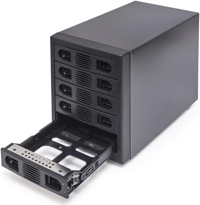 Syba 5 Bay 2.5" and 3.5" SATA HDD External USB 3.0 RAID Hard Drive Enclosure Drive / SSD Enclosures - Newegg.com