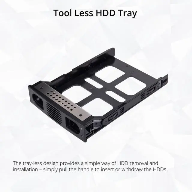 Alt view image 5 of 16 - Syba SY-ENC50118 5 Bay 2.5" and 3.5" SATA HDD External USB 3.0 / eSATA RAID Hard Drive Enclosure