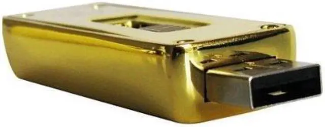 Alt view image 3 of 3 - 32gb USB 3.0 Flash Drive Memory Stick Gold Bar Shape USB 3.0 Disk