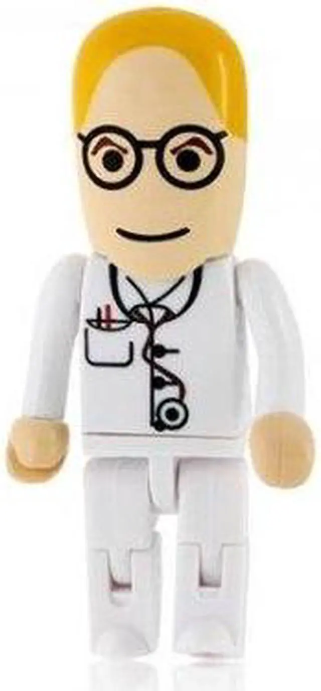 Main image of 64gb USB 3.0 Flash Drive Memory Stick White Doctor Shape USB 3.0 Disk