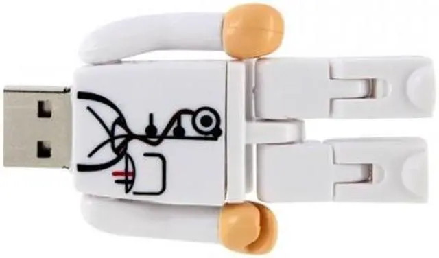 Alt view image 3 of 4 - 64gb USB 3.0 Flash Drive Memory Stick White Doctor Shape USB 3.0 Disk