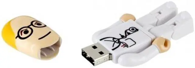 Alt view image 4 of 4 - 64gb USB 3.0 Flash Drive Memory Stick White Doctor Shape USB 3.0 Disk