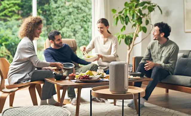Alt view image 12 of 20 - Sony SRS-RA3000 360 Reality Audio Wireless Speaker with Wi-Fi and Bluetooth (White)