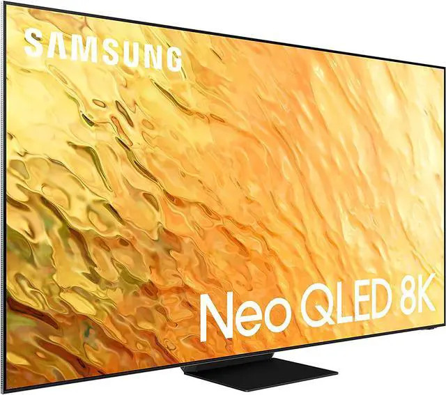 Alt view image 2 of 7 - Samsung QN65QN800BFXZA 65" 8K QLED Quantum Mini LED HDR Smart TV with a Walts TV Large/Extra Large Tilt Mount 43"-90" Compatible TV's and HDTV Screen Cleaner Kit (2022)