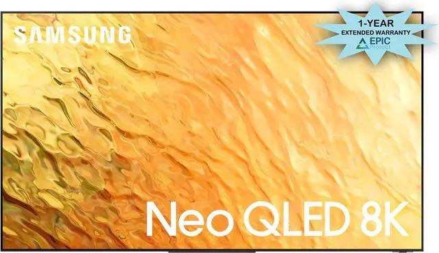Alt view image 2 of 7 - Samsung QN65QN800BFXZA 65" 8K QLED Quantum Mini LED HDR Smart TV with an Additional 1 Year Coverage by Epic Protect (2022)