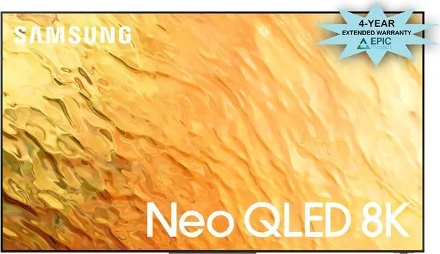 Alt view image 2 of 7 - Samsung QN65QN800BFXZA 65" 8K QLED Quantum Mini LED HDR Smart TV with an Additional 4 Year Coverage by Epic Protect (2022)