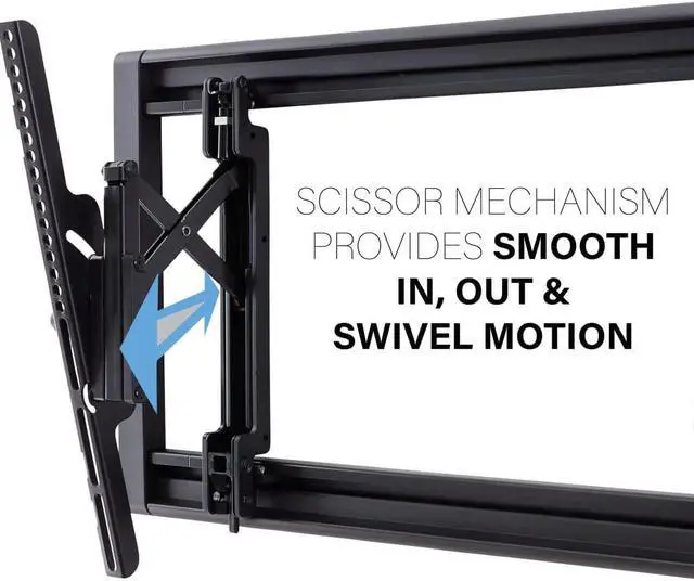 Alt view image 6 of 7 - Samsung QN65QN800BFXZA 65" 8K QLED Quantum Mini LED HDR Smart TV with a Sanus VLT7-B2 42" - 90" Large Advanced Tilt 4D TV Wall Mount (2022)