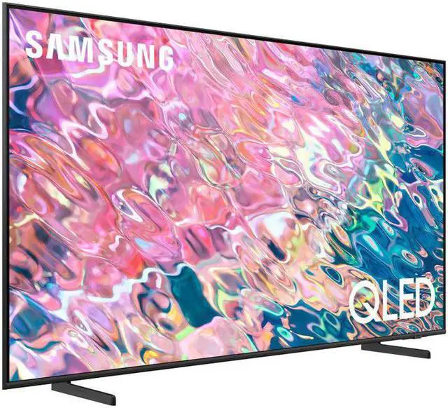 Alt view image 3 of 7 - Samsung QN65Q60BAFXZA 65" QLED Quantum HDR 4K Smart TV with an Austere 5S-4KHD2-2-5M V-Series 2.5m Premium 4K HDR HDMI Braided Cable (2022)