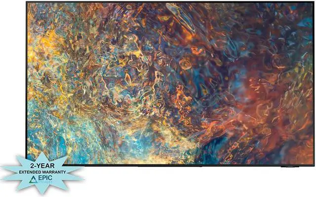 Alt view image 2 of 7 - SAMSUNG 98-Inch Class Neo QLED QN90A Series - 4K UHD Smart TV with Alexa Built-In with an Additional 2 Year Coverage by Epic Protect (2021)
