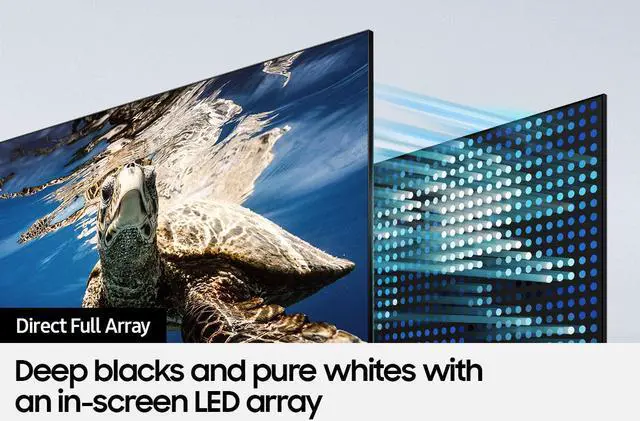 Alt view image 4 of 7 - SAMSUNG 65-Inch Class QLED Q80B Series - 4K UHD Direct Full Array Quantum HDR 12X Smart TV with Alexa Built-in with a Sanus Systems VLF728-B2 Full Motion Wall Mount (2022)