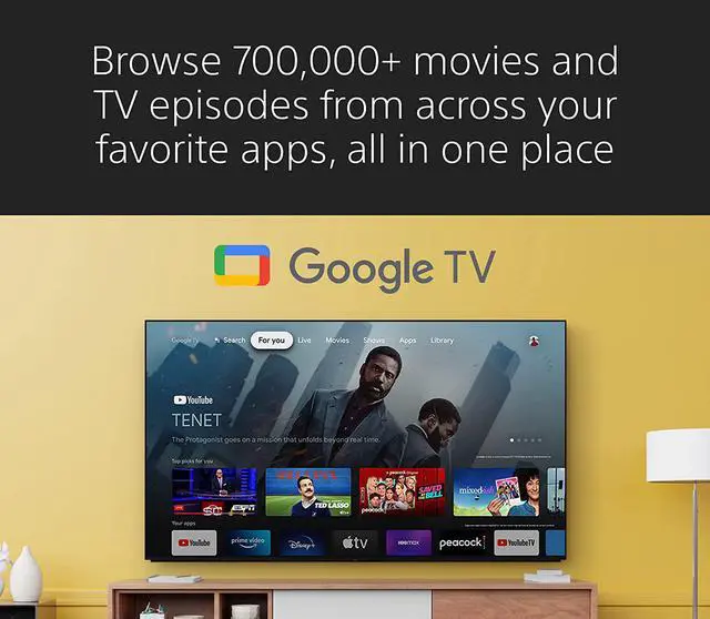 Alt view image 7 of 7 - Sony XR77A80K 77" 4K Bravia XR OLED High Definition Resolution Smart TV (2022)