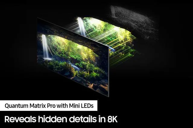 Alt view image 4 of 7 - SAMSUNG 65-Inch Class Neo QLED 8K QN800B Series Mini LEDs Quantum HDR 32x Smart TV with Alexa Built-in with an Austere VII Series 8K HDMI Cable 2.5m Ultra High Speed HDMI, 48Gbps (2022)