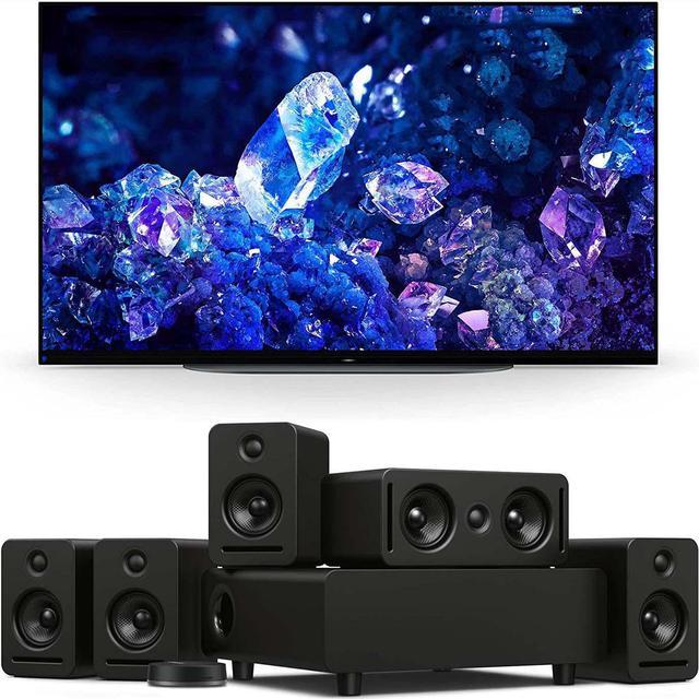 Sony XR42A90K 42 4K Bravia XR OLED High Definition Resolution Smart TV  with a Platin MONACO-5-1-SOUNDSEND 5.1 Sound System with WiSA Transmitter  (2022) 