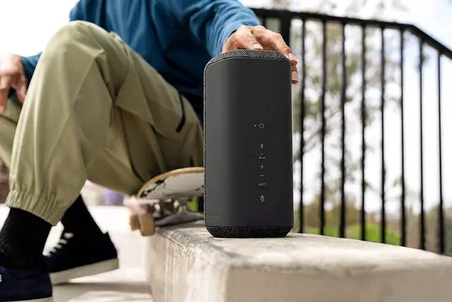 Alt view image 7 of 19 - Sony SRS-XE300-BLACK Rechargeable Wireless Bluetooth Speaker (2022)