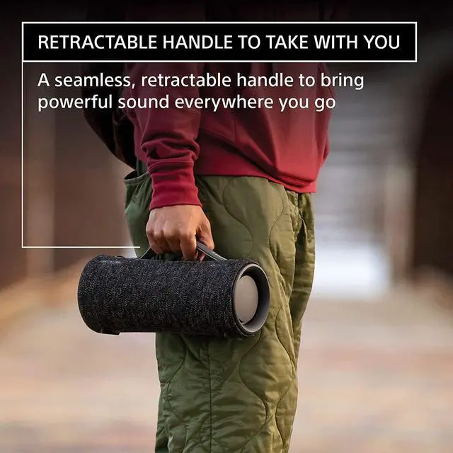 Alt view image 4 of 12 - Sony SRS-XG300-BLACK Portable 2-Way Bluetooth Speaker (2022)