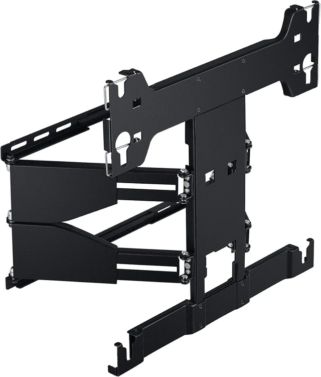 Alt view image 3 of 6 - Full Motion Slim TV Wall Mount, Fits 56- 75 TVs, Minimizes TV-to-Wall Gap, Adjustable Left and Right, Tilt and Swivel, VESA 400x300-400x400, Black (WMN-B16FB/ZA, 2022 Model)