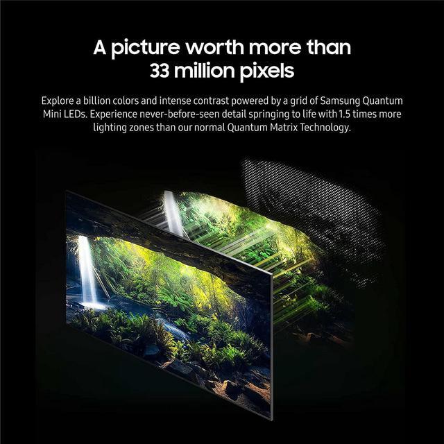 Alt view image 5 of 7 - Samsung QN85QN900CFXZA 85" Neo QLED 8K Infinity Screen Smart TV with an Additional 2 Year Coverage by Epic Protect (2023)