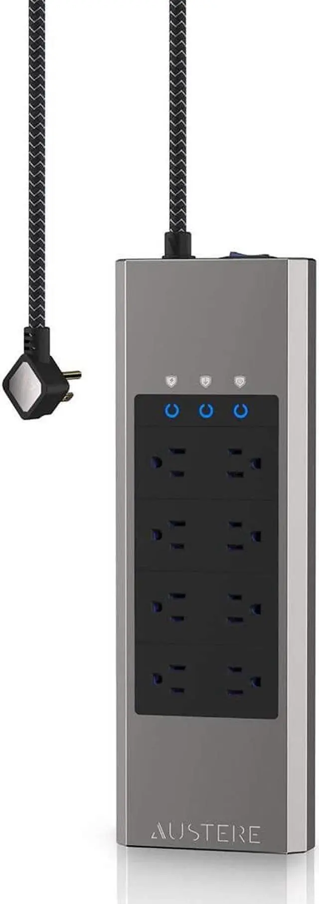 Alt view image 5 of 7 - Samsung QN85Q70CAFXZA 85" QLED 4K Quantum HDR Dual LED Smart TV with an Austere VII Series 8 Outlet Power w/Omniport USB (2023)