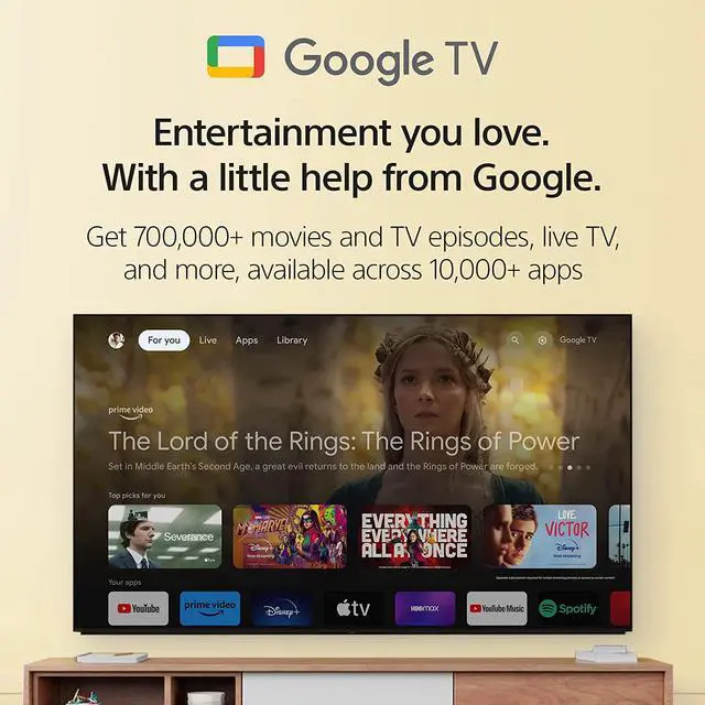 Alt view image 7 of 7 - Sony XR65A80L 65" 4K HDR OLED Smart Google TV with PS5 Features (2023)