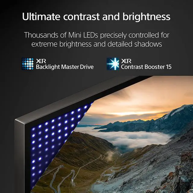 Alt view image 3 of 15 - Sony XR85X93L 85" 4K Mini LED Smart Google TV with PS5 Features (2023)