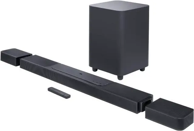 Alt view image 5 of 7 - Samsung QN77S95CAFXZA 77" Ultra Slim 4K Quantum HDR OLED Smart TV with a JBL BAR-1300X 11.1.4ch Soundbar and Subwoofer with Surround Speakers (2023)