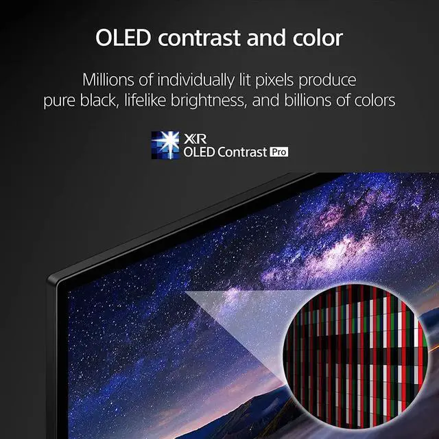Alt view image 3 of 7 - Sony XR65A80L 65" 4K HDR OLED Smart Google TV with PS5 Features (2023)