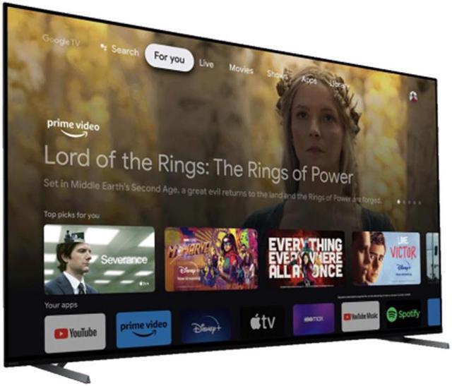 Alt view image 2 of 7 - Sony XR65A80L 65 Inch 4K HDR OLED Smart Google TV with PS5 Features with a Walts TV Large/Extra Large Tilt Mount for 43 Inch-90 Inch Compatible TV's and Walts HDTV Screen Cleaner Kit (2023)