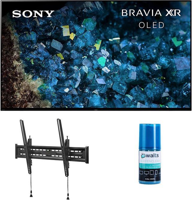 Main image of Sony XR65A80L 65 Inch 4K HDR OLED Smart Google TV with PS5 Features with a Walts TV Large/Extra Large Tilt Mount for 43 Inch-90 Inch Compatible TV's and Walts HDTV Screen Cleaner Kit (2023)