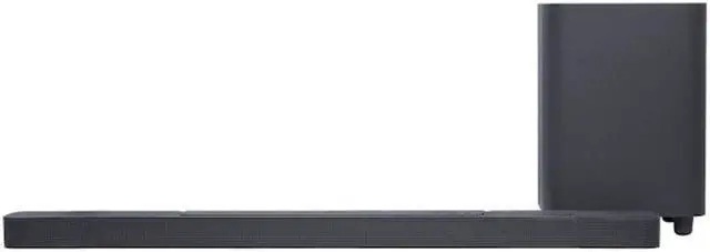 Alt view image 2 of 7 - JBL BAR-700 5.1ch Soundbar and Subwoofer with Surround Speakers with an Austere 5S-4KHD2-2.5M V-Series 2.5m Premium 4K HDR HDMI Braided Cable (2022)