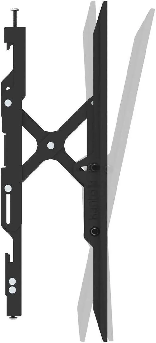 Alt view image 3 of 13 - Kanto TE300 Dual Stud Tilting Mount with 6" Extension for 43"-90" TVs - Black (2023)