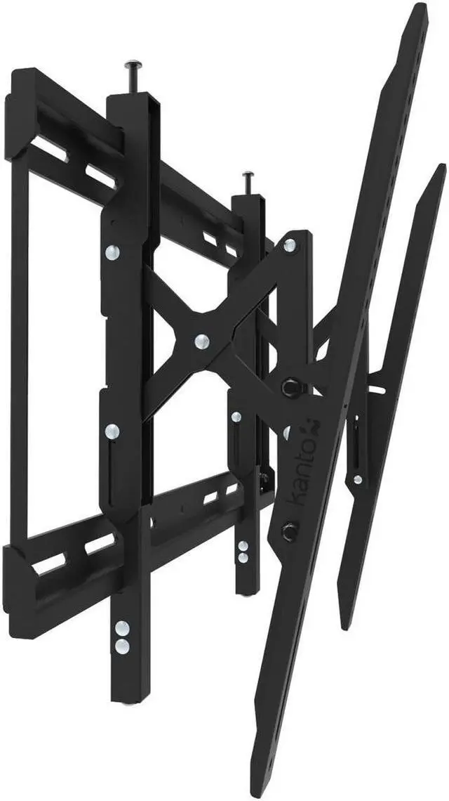 Alt view image 2 of 13 - Kanto TE300 Dual Stud Tilting Mount with 6" Extension for 43"-90" TVs - Black (2023)