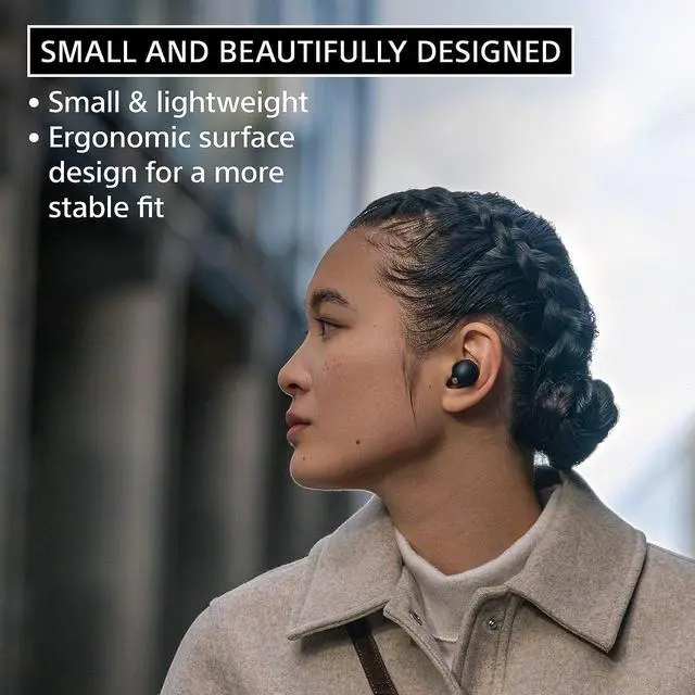 Alt view image 7 of 7 - Sony WF-1000XM5 The Best Truly Wireless Noise Cancelling Earbuds Headphones, Bluetooth WF XM5 Earbuds with Alexa Built-in, Smoky Pink