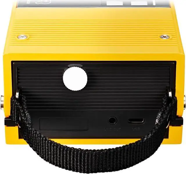 Alt view image 5 of 20 - Audio Technica Sound Burger - Portable Bluetooth Turntable - Yellow