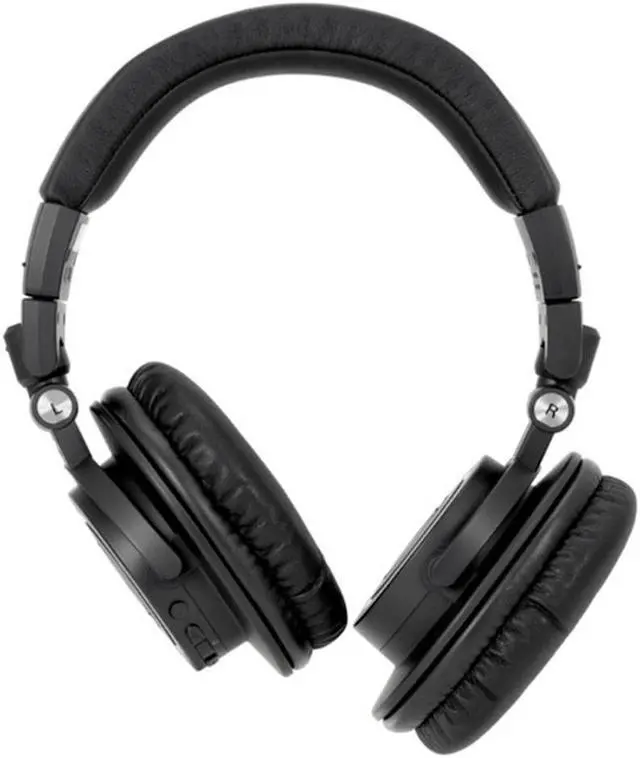 Alt view image 3 of 7 - Audio Technica ATH-M50XBT2 Black Total Wireless On-Ear Headphones with an Additional 2 Year Coverage by Epic Protect (2021)
