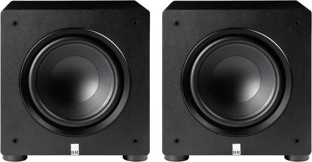 Main image of ELAC PS250-BK Varro Premium 10 Inch 250W Subwoofer with App Control - Black Vinyl with a ELAC PS250-BK Varro Premium 10 Inch 250W Subwoofer with App Control - Black Vinyl (2023)