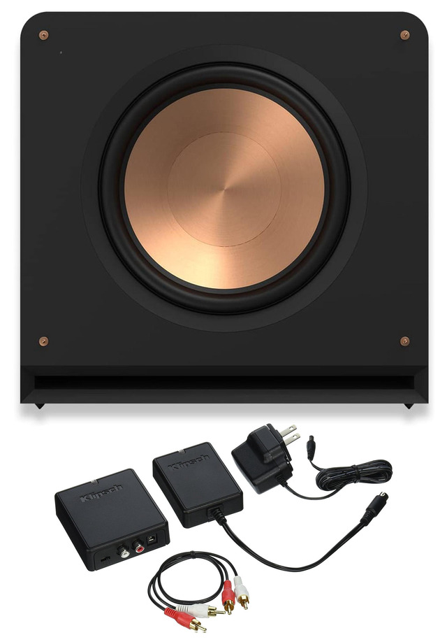 thumbnail image 2 of Klipsch R-100SW 300W Powered Subwoofer (10 Inch) - Pair Of High-Performance Home Theater Subs 2 of 3