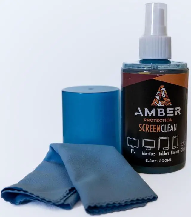 Alt view image 2 of 7 - Amber Protection HDTV Screen Cleaner Kit
