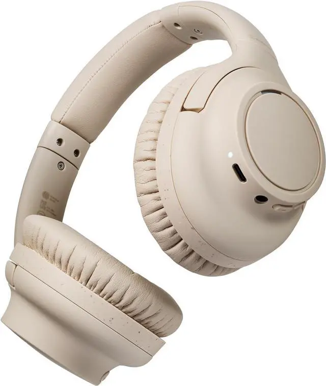 Alt view image 2 of 6 - Audio Technica ATH-S300BTBG Beige Wireless Over-Ear Headphones (2024)