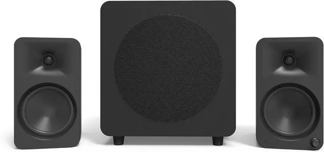 Alt view image 5 of 7 - Kanto ORA4MW Pro Audio Bluetooth Desktop Speakers - Matte White Pair with 3 Year Amber Protection Plan (2024)
