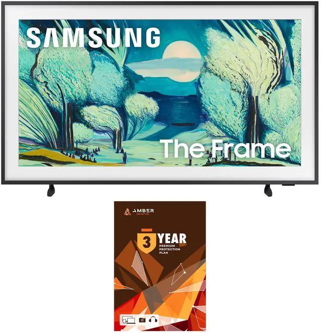 Main image of Samsung QN43LS03FAFXZA 43 Inch The Frame QLED 4K Art Mode Vision AI Smart TV with 3 Year Amber Protection Plan (2025)